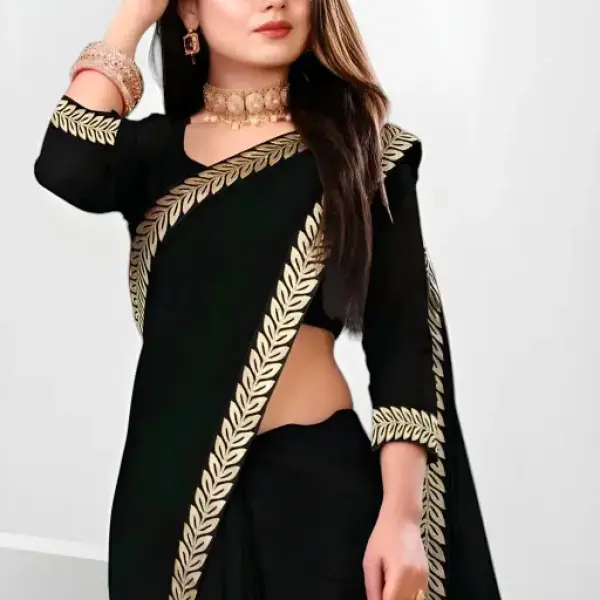 New Fancy Chiffon Saree