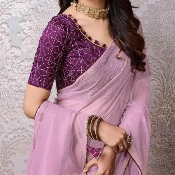  Women's Heavy Solid / Plain Saree