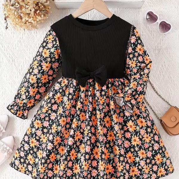  Party Wear long sleeves frock