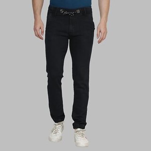 STYLE STYLE ogger Fit Men Black Jeans