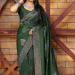 Litchi Silk Saree
