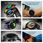 boAt Chrome Horizon, Video Watch Faces, 1.51” AMOLED Display