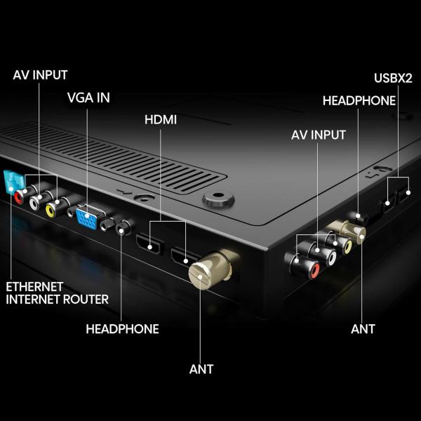 Hisense 80 cm (32 inches) E5Q Series HD Ready Smart QLED Google TV 32E5Q