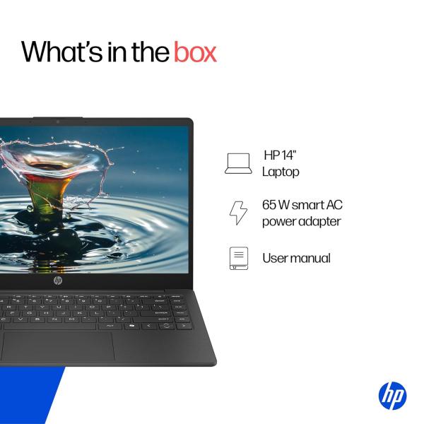 HP 14s, Intel Celeron N4500 Laptop (8GB DDR4,512GB SSD)