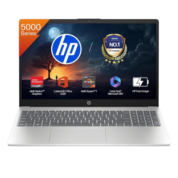 HP 15, AMD Ryzen 7 5825U (16GB DDR4, 512GB SSD)