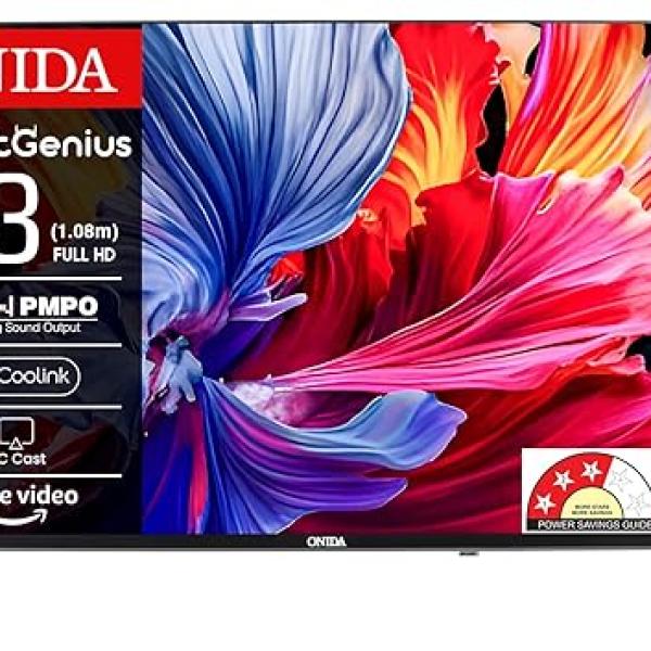 Onida 108 cm (43 inch) Smart Genius Series Full HD Smart LED TV 43ACF