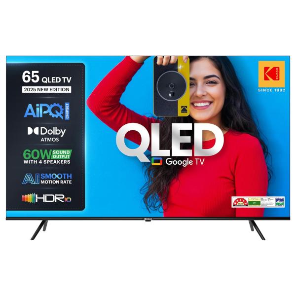 Kodak 164 cm (65 inches) Matrix Series UHD 4K QLED Google TV 65ST5035