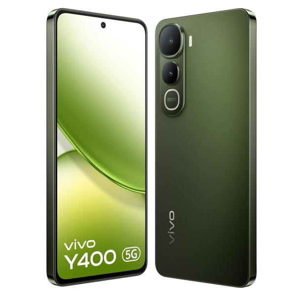 Vivo Y400 5G (Olive Green, 8GB RAM, 256GB Storage)