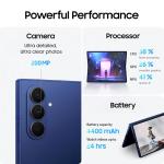 Samsung Galaxy Z Fold7 5G Smartphone with Galaxy AI (JetBlack, 12GB RAM, 512GB Storage), Ultra Sleek Design with 200MP Camera, Powerful Snapdragon 8 Elite, Google Gemini