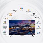 Mi Xiaomi 138 cm (55 inches) X Series 4K LED Smart Google TV L55MA-AIN (Black)