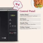 LG 20 L Solo Microwave Oven (MS2043BP Black Health plus Menu I-Wave Technology Indian Cuisine Even Reheat & Defrost Auto Cook Menu Anti-Bacterial Cavity & Steam Clean)
