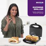 MILTON Express 800 Watt Grill Sandwich Maker