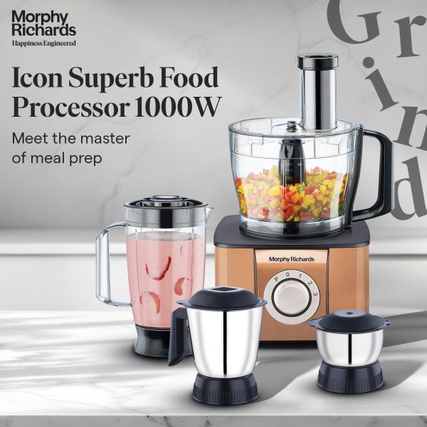 Morphy Richards Icon Superb Food Processor 1000W |