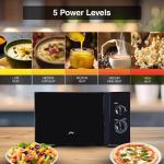 Godrej 25 L Solo Microwave Oven (GMX 725 SP1 TM Mirror, Multi distribution heat system), Black