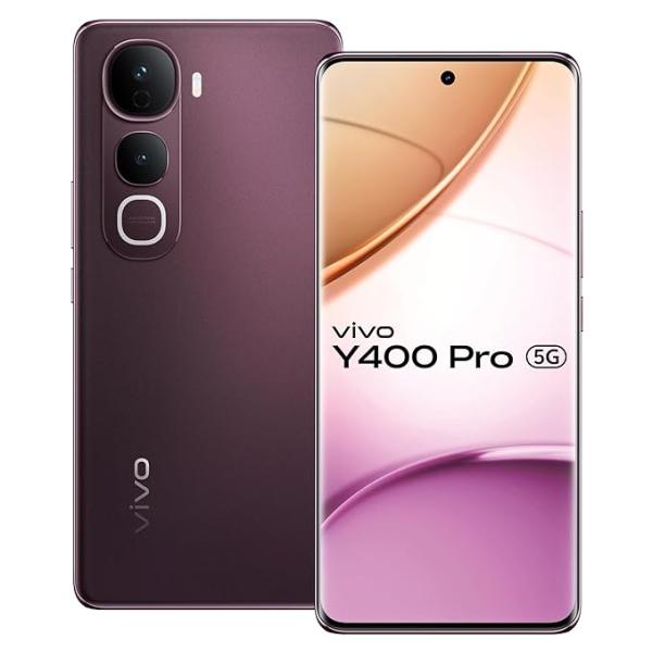 Vivo Y400 Pro 5G (Nebula Purple, 8GB RAM, 256GB Storage)