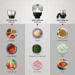 Prestige Endura 1000 Watt Mixer Grinder with 6 Jars