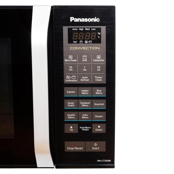 Panasonic 23 Litres Convection Microwave Oven (360° Heat Wrap, Nn-Ct35Mbfdg, Black Floral),800 Watts