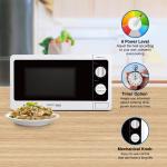 Voltas Beko, A Tata Product 20L, 700W smart solo Microwave oven (MS20MPW10, White | with Anti bacterial Inner Cavity and Large Turntable)