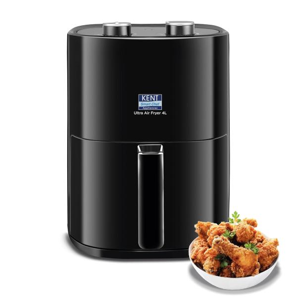 KENT Ultra Air Fryer 4L | 1300W | Fry, Bake, Grill & Roast