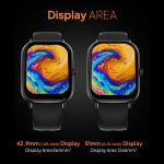 Smartwatch for Men & Women - Black