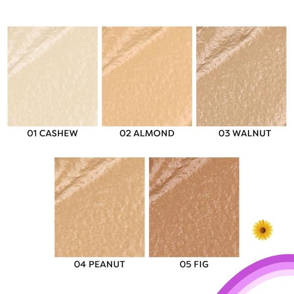 SUGAR POP Liquid Mousse Foundation - 05 Fig | Buildable Coverage | Matte Finish | All Skin Types
