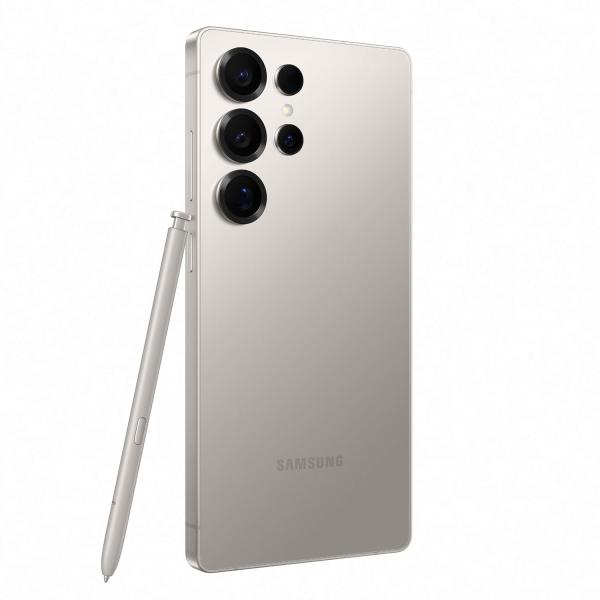 Samsung Galaxy S25 Ultra 5G AI Smartphone (Titanium Gray, 12GB RAM, 512GB Storage), 200MP Camera, S Pen Included, Long Battery Life