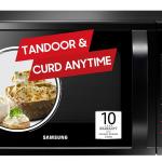 Samsung 28L, Convection Microwave Oven with Curd Making(MC28A5013AK/TL, Black, 10 Yr warranty)
