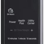 LG 20 L Solo Microwave Oven (MS2043BP Black Health plus Menu I-Wave Technology Indian Cuisine Even Reheat & Defrost Auto Cook Menu Anti-Bacterial Cavity & Steam Clean)