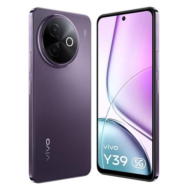 Vivo Y39 5G (Lotus Purple, 8GB RAM, 256GB Storage) with No Cost EMI/Additional Exchange Offers