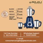 Bajaj Military Series Glamore 800W Mixer Grinder