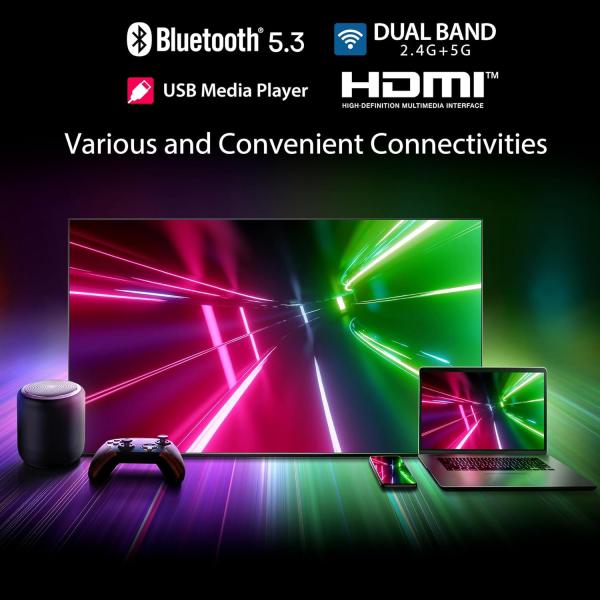 TOSHIBA 126 cm (50 inches) C350NP Series 4K Ultra HD Smart LED Google TV 50C350NP (Black)