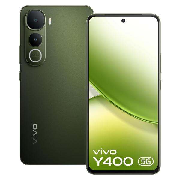 Vivo Y400 5G (Olive Green, 8GB RAM, 256GB Storage)