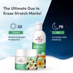 Mylo Care Stretch Marks Combo (Stretch Mark Oil - 100 ml, Stretch Marks Cream - 100 ml) |Stretch Marks removal for women