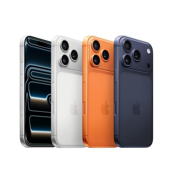 iPhone 17 Pro 512 GB: 15.93 cm (6.3″) Display with Promotion up to 120Hz, A19 Pro Chip, Breakthrough Battery Life, Pro Fusion Camera System with Center Stage Front Camera; Orrange