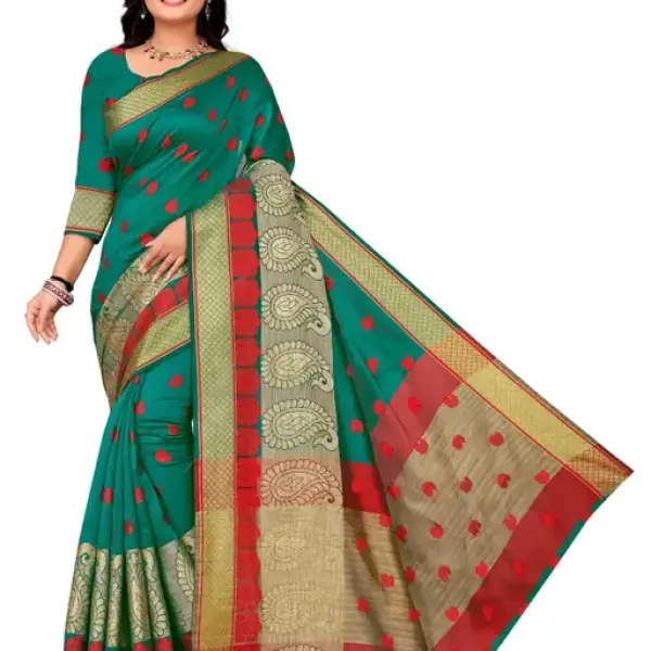   Saree Banarasi Silk Cotton