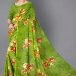  Dhyani Fashion Daily Wear georgette Saree