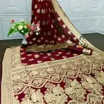  New design fancy bridal saree