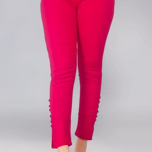 WOMEN LYCRA CIGARETTE PANTS