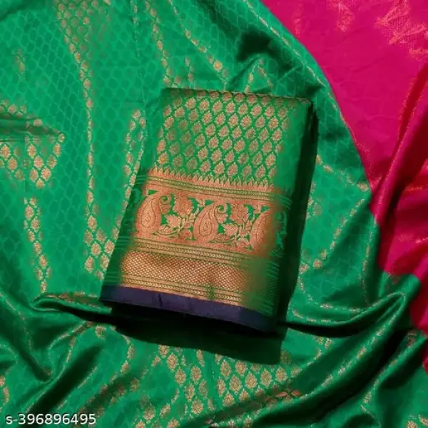 Banarasi Brocade silk woven saree