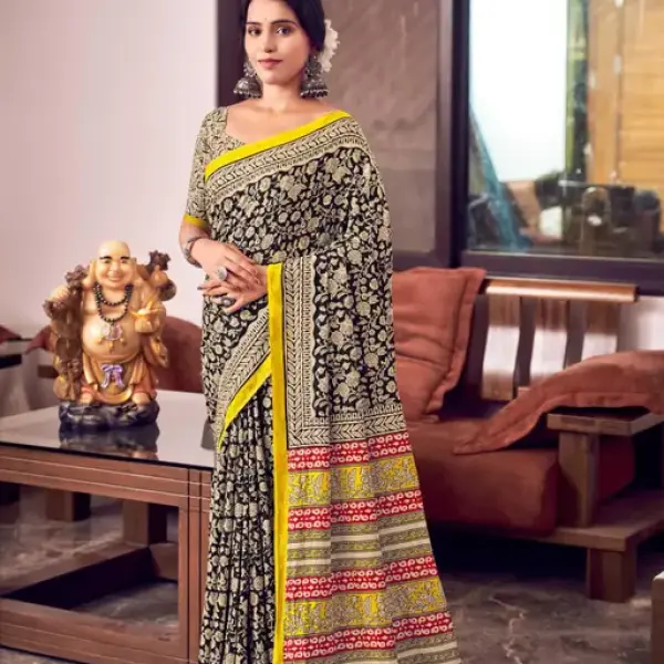Printed Cotton Saree