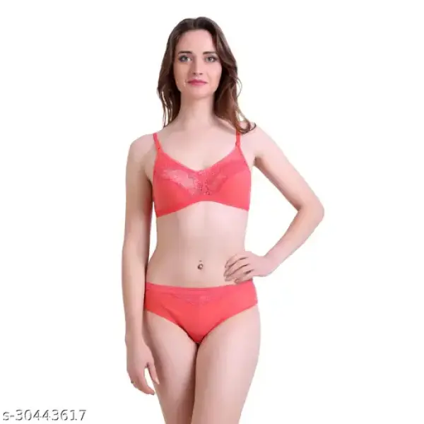 Multicolor Cotton Lingerie Set