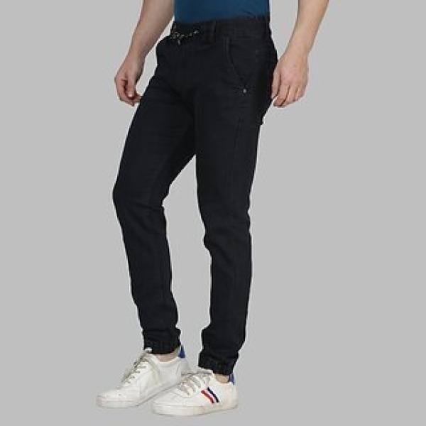 STYLE STYLE ogger Fit Men Black Jeans