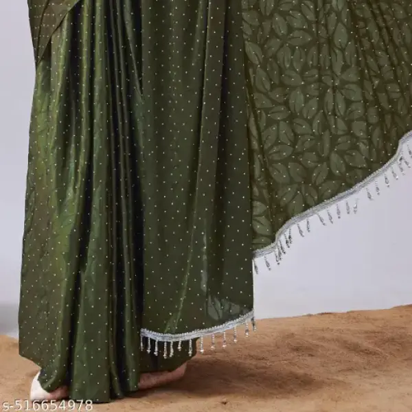 Women's Stone Work Saree