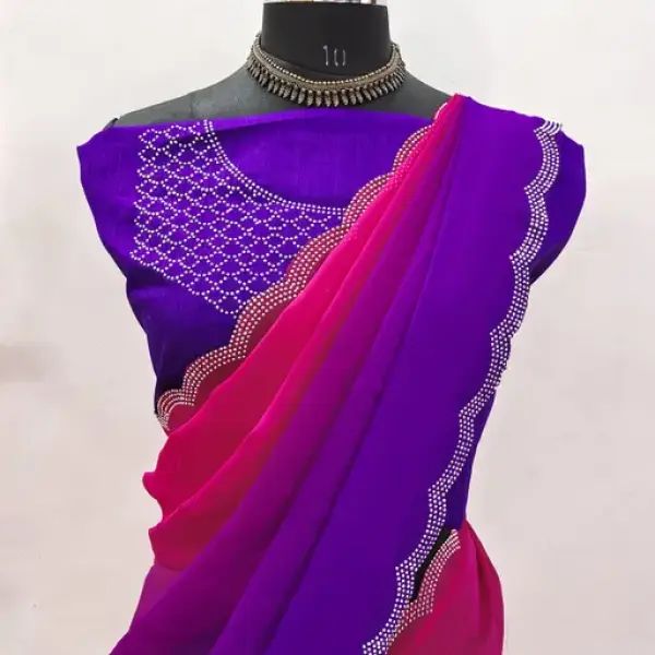   Georgette saree