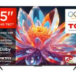TCL 215 cm (85 inches) 4K Ultra HD Smart QLED Google TV 85T8C