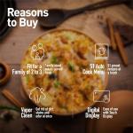 Panasonic 20L Solo Microwave Oven (NN-ST26JMFDG, Silver, 51 Auto Menus)