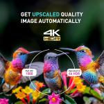 Panasonic 127 cm (50 inches) 4K Ultra HD Smart LED Google TV TH-50PX660DX (Black)