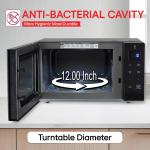 LG 30 L Solo Microwave Oven (MS3032BK, Black, 44 Auto Cook Menu, Steam Clean, Anti-bacterial cavity)