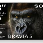 Sony 248 cm (98 inches) BRAVIA 5 Series 4K Ultra HD Smart Mini LED Google TV K-98XR55A