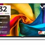 VW 80 cm (32 inches) Frameless Series HD Ready Android Smart LED TV VW32S